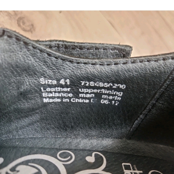 💐Dansko Nevin Mary Jane Pumps Leather Womens Size 41/ 10.5-11 Dark Pewter - Picture 14 of 16